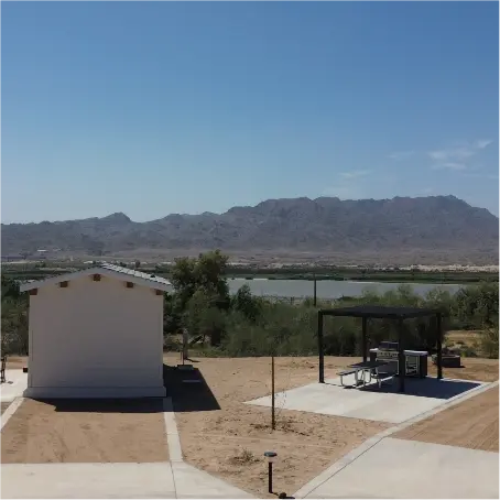 Latest construction progress on the resort