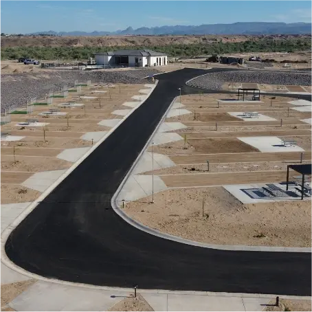 Latest construction progress on the resort