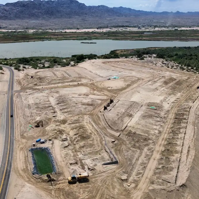 Latest progress on the resort