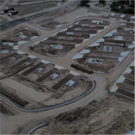 Latest construction progress on the resort