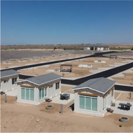 Latest construction progress on the resort