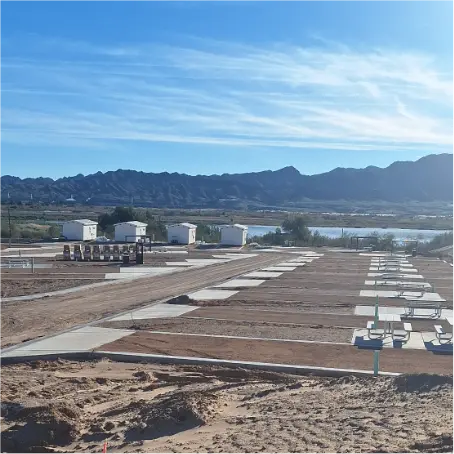 Latest construction progress on the resort