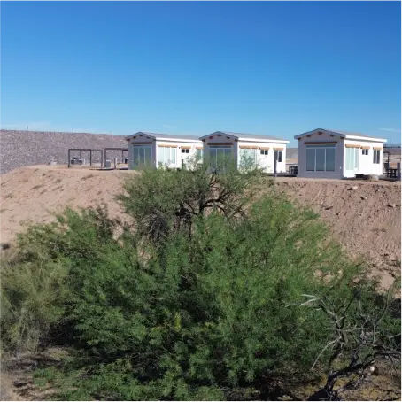 Latest construction progress on the resort