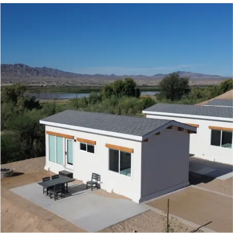 Latest construction progress on the resort